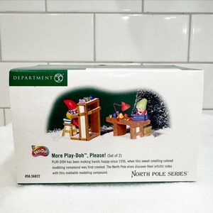 ❤️🎄❤️ Dept 56 | “More Play-Doh Please!”| North Pole Series ❤️🎄❤️